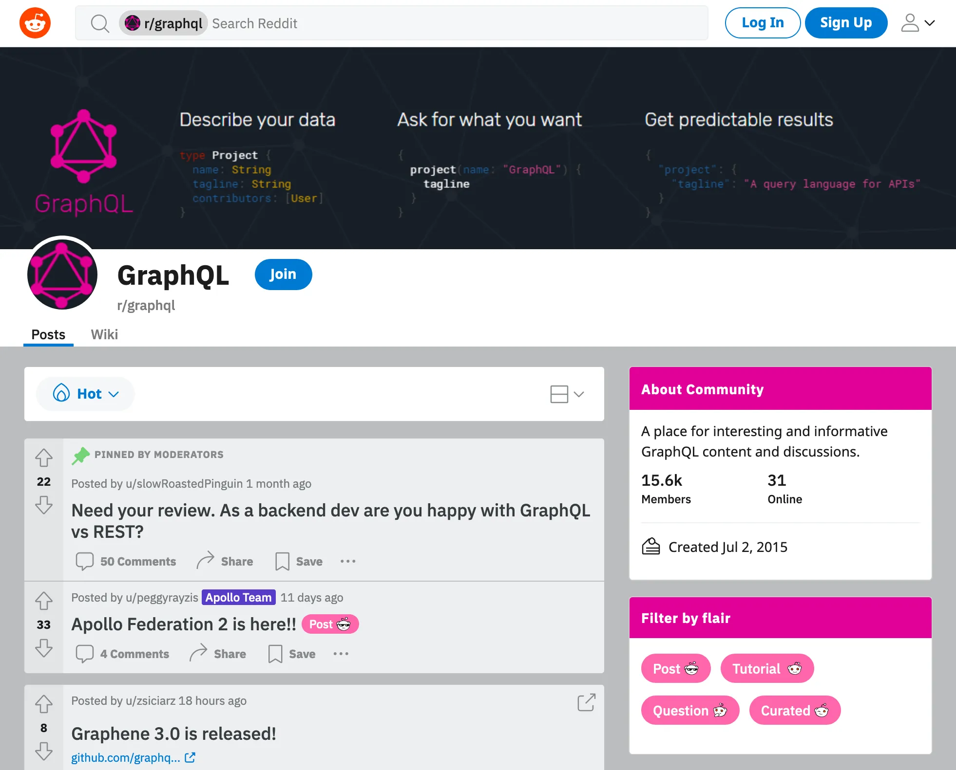 Acessando o Reddit em um navegador desktop Acessando o Reddit em um navegador desktop