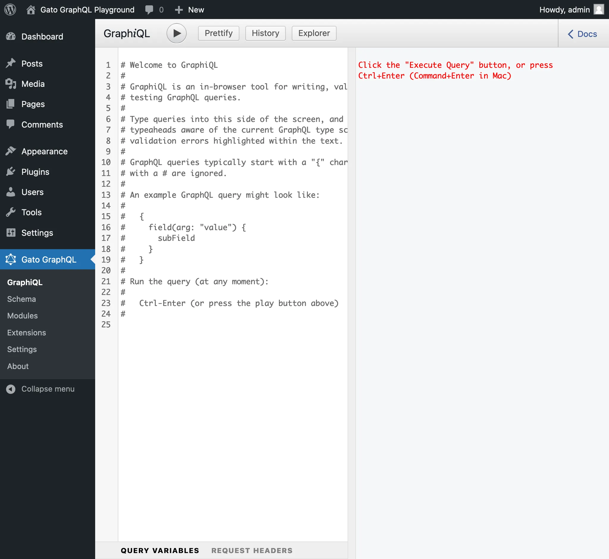 Gato GraphQL foi simplificado