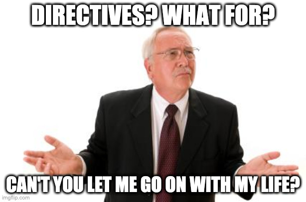 Por que preciso de directives? Por que preciso de directives?